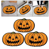 Maxbell Halloween Pumpkin Floor Mat Modern Indoor Door Mat for Porch Hallway Holiday 40cmx60cm