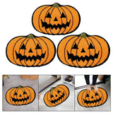Maxbell Halloween Pumpkin Floor Mat Modern Indoor Door Mat for Porch Hallway Holiday 40cmx60cm