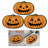Maxbell Halloween Pumpkin Floor Mat Modern Indoor Door Mat for Porch Hallway Holiday 40cmx60cm