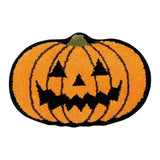 Maxbell Halloween Pumpkin Floor Mat Modern Indoor Door Mat for Porch Hallway Holiday 50cmx80cm