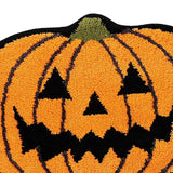 Maxbell Halloween Pumpkin Floor Mat Modern Indoor Door Mat for Porch Hallway Holiday 60cmx90cm