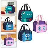Maxbell Insulated Lunch Box Waterproof Food Delivery Bag Portable Insulated Bag Tote Dinosaur