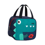 Maxbell Insulated Lunch Box Waterproof Food Delivery Bag Portable Insulated Bag Tote Dinosaur