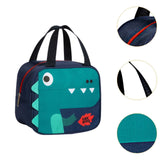 Maxbell Insulated Lunch Box Waterproof Food Delivery Bag Portable Insulated Bag Tote Dinosaur