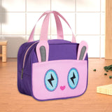 Maxbell Insulated Lunch Box Waterproof Food Delivery Bag Portable Insulated Bag Tote Bunny