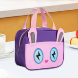 Maxbell Insulated Lunch Box Waterproof Food Delivery Bag Portable Insulated Bag Tote Bunny