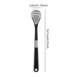 Maxbell Tongue Scraper Tongue Cleaner Clean Tongue Cleaning for Home Travel Bathroom Black