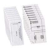 Maxbell 16Pcs Vacuum Cleaner Filter Set Easy to Use High Efficiency Motor Protection
