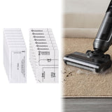 Maxbell 16Pcs Vacuum Cleaner Filter Set Easy to Use High Efficiency Motor Protection