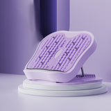 Maxbell Calf Stretching Board Exercise Tilt Ramp Home Gym Leg Stretching Slant Board Violet