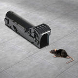 Maxbell Mouse Trap Mouse Catching and Release Mouse Cage for Garden Yard Garage Black