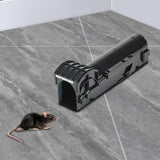 Maxbell Mouse Trap Mouse Catching and Release Mouse Cage for Garden Yard Garage Black