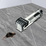Maxbell Mouse Trap Mouse Catching and Release Mouse Cage for Garden Yard Garage Middle Clear