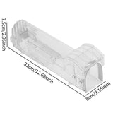 Maxbell Mouse Trap Mouse Catching and Release Mouse Cage for Garden Yard Garage Full Clear