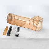 Maxbell Mouse Trap Mouse Catching and Release Mouse Cage for Garden Yard Garage Full Clear