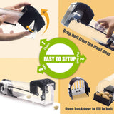 Maxbell Mouse Trap Mouse Catching and Release Mouse Cage for Garden Yard Garage Full Clear