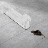 Maxbell Mouse Trap Mouse Catching and Release Mouse Cage for Garden Yard Garage Full Clear