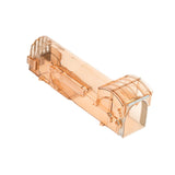 Maxbell Mouse Trap Mouse Catching and Release Mouse Cage for Garden Yard Garage Light Brown