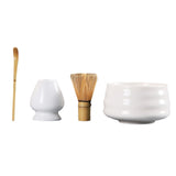 Maxbell Matcha Whisk Set Portable Matcha Whisk Matcha Set for Starter Tea Lover Home White