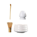 Maxbell Matcha Whisk Set Portable Matcha Whisk Matcha Set for Starter Tea Lover Home White