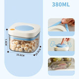 Maxbell Airtight Food Container Food Storage Container for Coffee Beans Sugar Snacks 380 ML