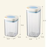Maxbell Airtight Food Container Food Storage Container for Coffee Beans Sugar Snacks 1800 ML