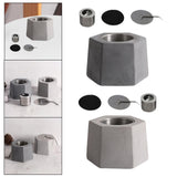 Maxbell Tabletop Fire Pit Alcohol Fireplace Warm Fire Bowl for Garden Holiday Office Dark Gray