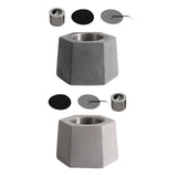 Maxbell Tabletop Fire Pit Alcohol Fireplace Warm Fire Bowl for Garden Holiday Office Dark Gray
