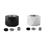 Maxbell Small Fire Pit Easy to Use Portable Fireplace for Courtyard Smores  Black