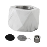 Maxbell Small Fire Pit Easy to Use Portable Fireplace for Courtyard Smores  White