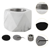 Maxbell Small Fire Pit Easy to Use Portable Fireplace for Courtyard Smores  White