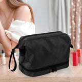 Maxbell Men Toiletry Bag Waterproof Travel Organizer for Outdoor Toiletries Bathroom Black