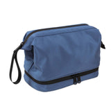 Maxbell Men Toiletry Bag Waterproof Travel Organizer for Outdoor Toiletries Bathroom Blue