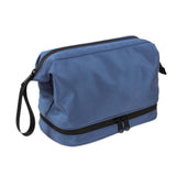 Maxbell Men Toiletry Bag Waterproof Travel Organizer for Outdoor Toiletries Bathroom Blue