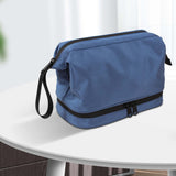 Maxbell Men Toiletry Bag Waterproof Travel Organizer for Outdoor Toiletries Bathroom Blue