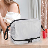 Maxbell Men Toiletry Bag Waterproof Travel Organizer for Outdoor Toiletries Bathroom Grey