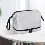 Maxbell Men Toiletry Bag Waterproof Travel Organizer for Outdoor Toiletries Bathroom Grey