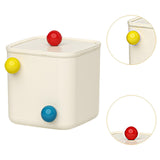 Maxbell Creative Mini Trash Can Desktop Storage Box Small Trash Bin for Dresser Dorm 15 cmx15 cmx14.5 cm