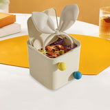 Maxbell Creative Mini Trash Can Desktop Storage Box Small Trash Bin for Dresser Dorm 15 cmx15 cmx14.5 cm