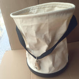 Maxbell Canvas Open Top Tool Bag Portable Tote Bag for Repairmen Electricians Garden