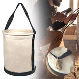 Maxbell Canvas Open Top Tool Bag Portable Tote Bag for Repairmen Electricians Garden