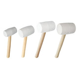 Maxbell Rubber Mallet Hammer Rubber Hammer Head for Home Decoration Building Camping 250g