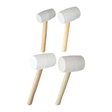 Maxbell Rubber Mallet Hammer Rubber Hammer Head for Home Decoration Building Camping 250g