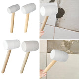 Maxbell Rubber Mallet Hammer Rubber Hammer Head for Home Decoration Building Camping 250g