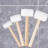 Maxbell Rubber Mallet Hammer Rubber Hammer Head for Home Decoration Building Camping 250g