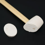 Maxbell Rubber Mallet Hammer Rubber Hammer Head for Home Decoration Building Camping 250g