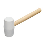 Maxbell Rubber Mallet Hammer Rubber Hammer Head for Home Decoration Building Camping 250g