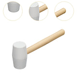 Maxbell Rubber Mallet Hammer Rubber Hammer Head for Home Decoration Building Camping 250g