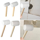 Maxbell Rubber Mallet Hammer Rubber Hammer Head for Home Decoration Building Camping 250g