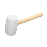 Maxbell Rubber Mallet Hammer Rubber Hammer Head for Home Decoration Building Camping 530g